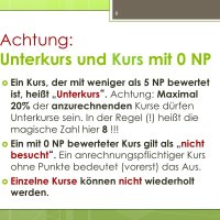 Das aktuelle ABC der Oberstufe