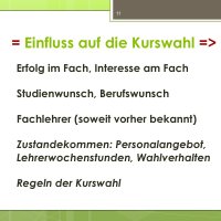 Das aktuelle ABC der Oberstufe