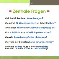 Das aktuelle ABC der Oberstufe