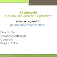 Das aktuelle ABC der Oberstufe