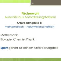 Das aktuelle ABC der Oberstufe