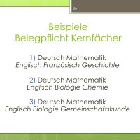 Das aktuelle ABC der Oberstufe