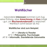 Das aktuelle ABC der Oberstufe