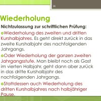 Das aktuelle ABC der Oberstufe