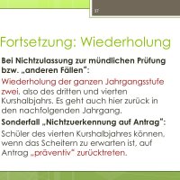 Das aktuelle ABC der Oberstufe