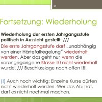 Das aktuelle ABC der Oberstufe
