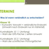 Das aktuelle ABC der Oberstufe