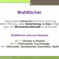 Das aktuelle ABC der Oberstufe