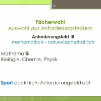 Das aktuelle ABC der Oberstufe