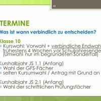 Das aktuelle ABC der Oberstufe