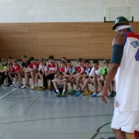 Ehemaliger NBA-Spieler Joe Asberry zu Besuch