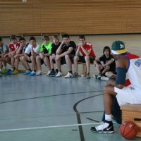 Ehemaliger NBA-Spieler Joe Asberry zu Besuch