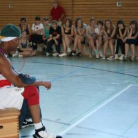 Ehemaliger NBA-Spieler Joe Asberry zu Besuch