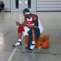 Ehemaliger NBA-Spieler Joe Asberry zu Besuch