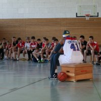 Ehemaliger NBA-Spieler Joe Asberry zu Besuch