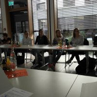 Besuch bei der Volksbank