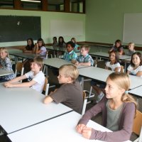 Begrüßung der neuen Fünftklässler