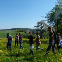 Naturlyrik - Jgst. 2 zu Besuch bei Frau Dillenz