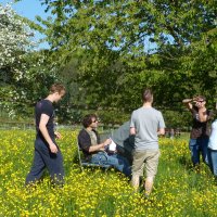 Naturlyrik - Jgst. 2 zu Besuch bei Frau Dillenz