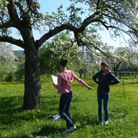 Naturlyrik - Jgst. 2 zu Besuch bei Frau Dillenz