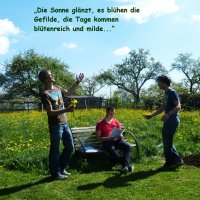 Naturlyrik - Jgst. 2 zu Besuch bei Frau Dillenz