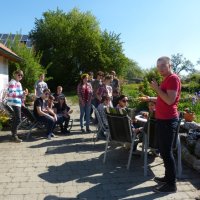 Naturlyrik - Jgst. 2 zu Besuch bei Frau Dillenz