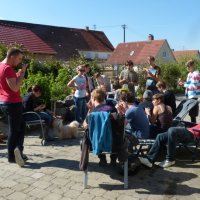 Naturlyrik - Jgst. 2 zu Besuch bei Frau Dillenz