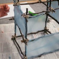 Projekttag 2013 - Klasse 5c erschafft architektonische Plastiken