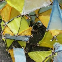 Projekttag 2013 - Klasse 5c erschafft architektonische Plastiken