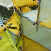 Projekttag 2013 - Klasse 5c erschafft architektonische Plastiken