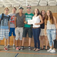 Siegerehrung des Sport- und Spieletages 2013