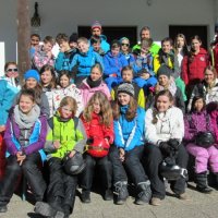 Klasse 7c im Skischullandheim 2014