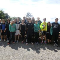 Ruderexkursion in der Mainaubucht