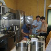 Ruderexkursion in der Mainaubucht