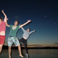 Ruderexkursion in der Mainaubucht