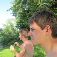 Ruderexkursion in der Mainaubucht