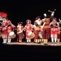 Das Trommlercorps beim Bächtlefest 2011