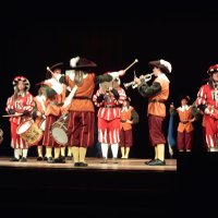 Das Trommlercorps beim Bächtlefest 2011