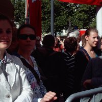 Das Trommlercorps beim Bächtlefest 2011