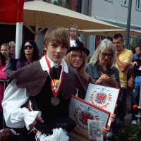 Das Trommlercorps beim Bächtlefest 2011