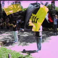 Das Trommlercorps beim Bächtlefest 2011