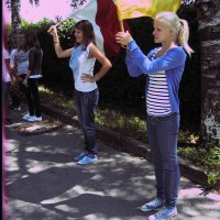 Das Trommlercorps beim Bächtlefest 2011