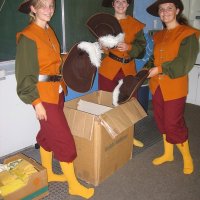 Das Trommlercorps beim Bächtlefest 2011